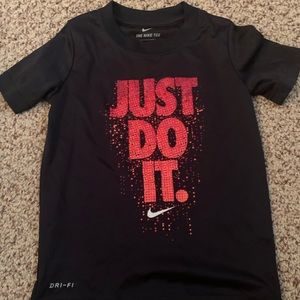 Black kids Nike dri fit